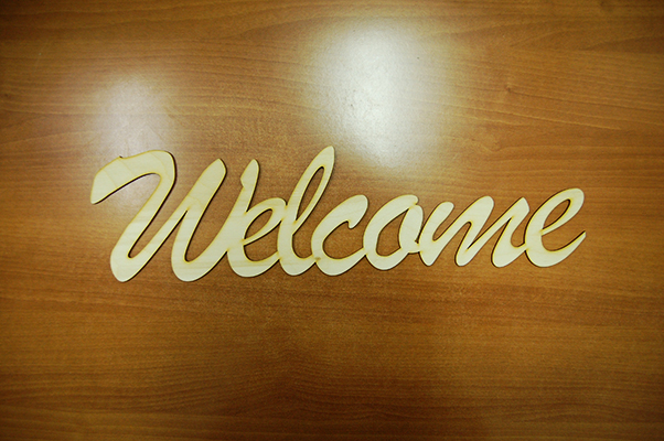 Панно "Welcome" 