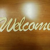 Панно "Welcome" 